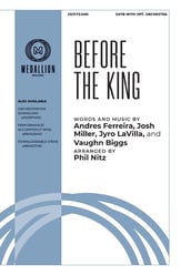 Before the King SATB choral sheet music cover